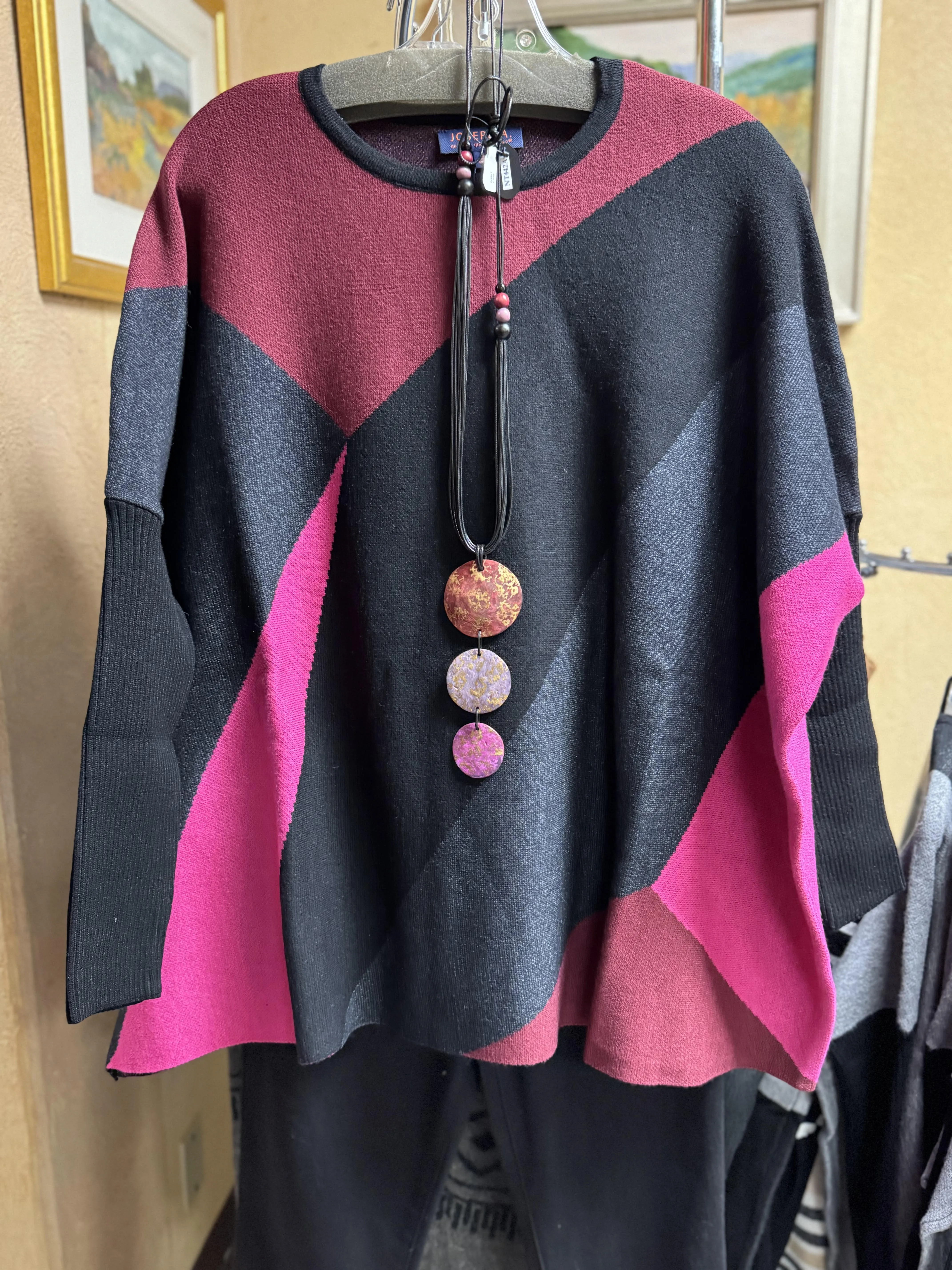 Modern angles box sweater