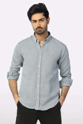 Multi Textured Casual Shirt