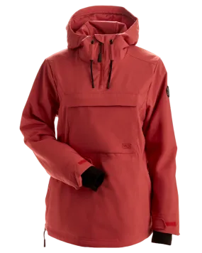 Nils Brighton Anorak Women's Snow Jacket - Redwood