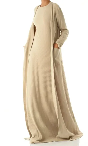Nude unparalleled elegance matching set