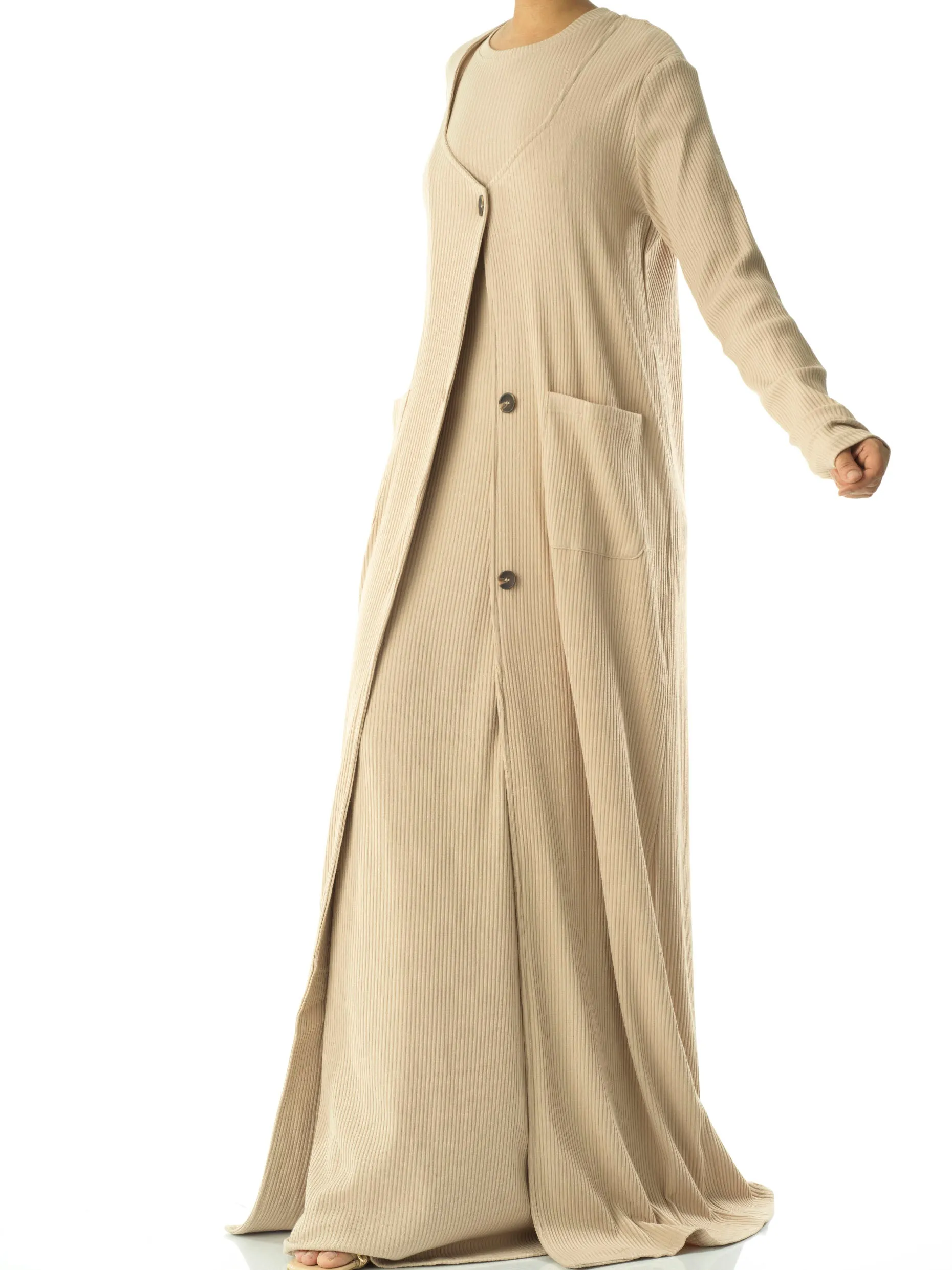 Nude unparalleled elegance matching set