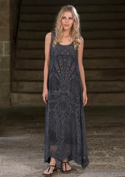 OCEANIA SILK TANK DRESS