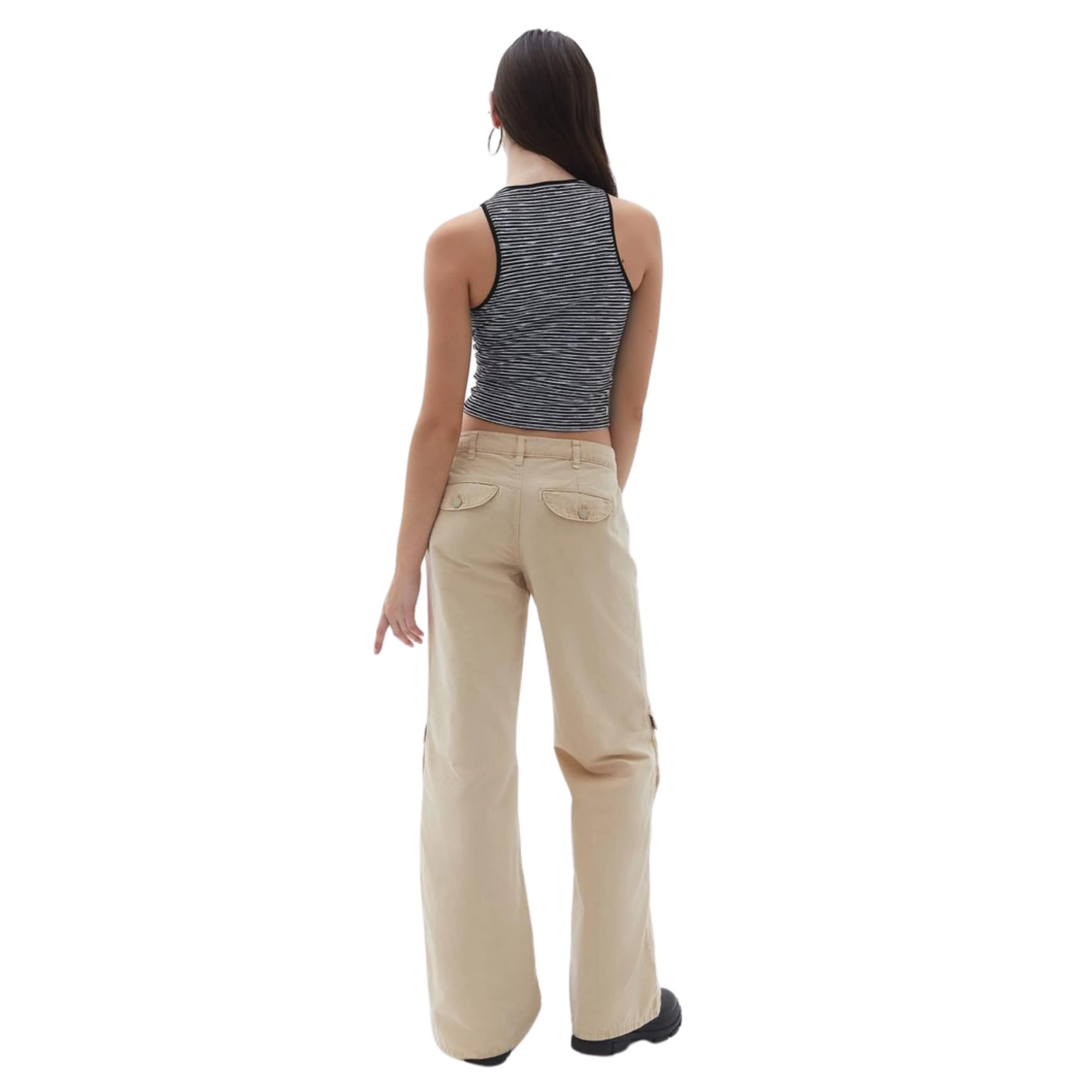 OXXO - Low Rise Baggy Fit Cargo Pants
