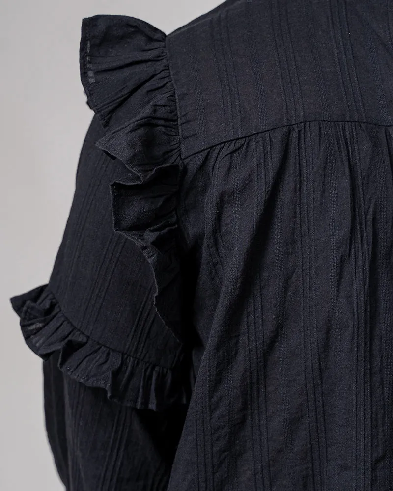 Pleat Lady Blouse