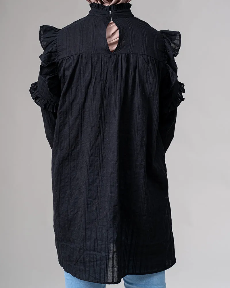 Pleat Lady Blouse
