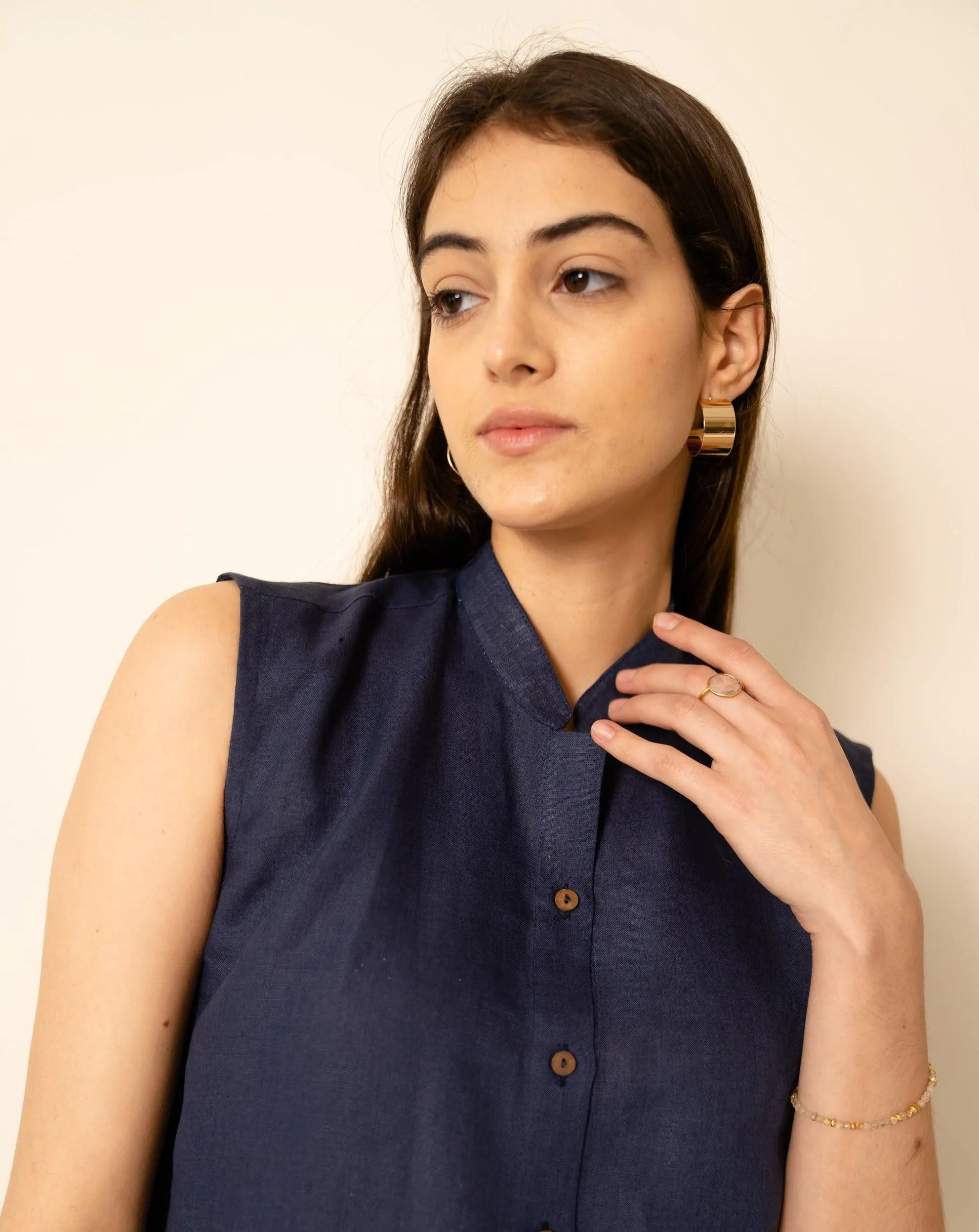 Pure Linen Shirt for Women SASHA