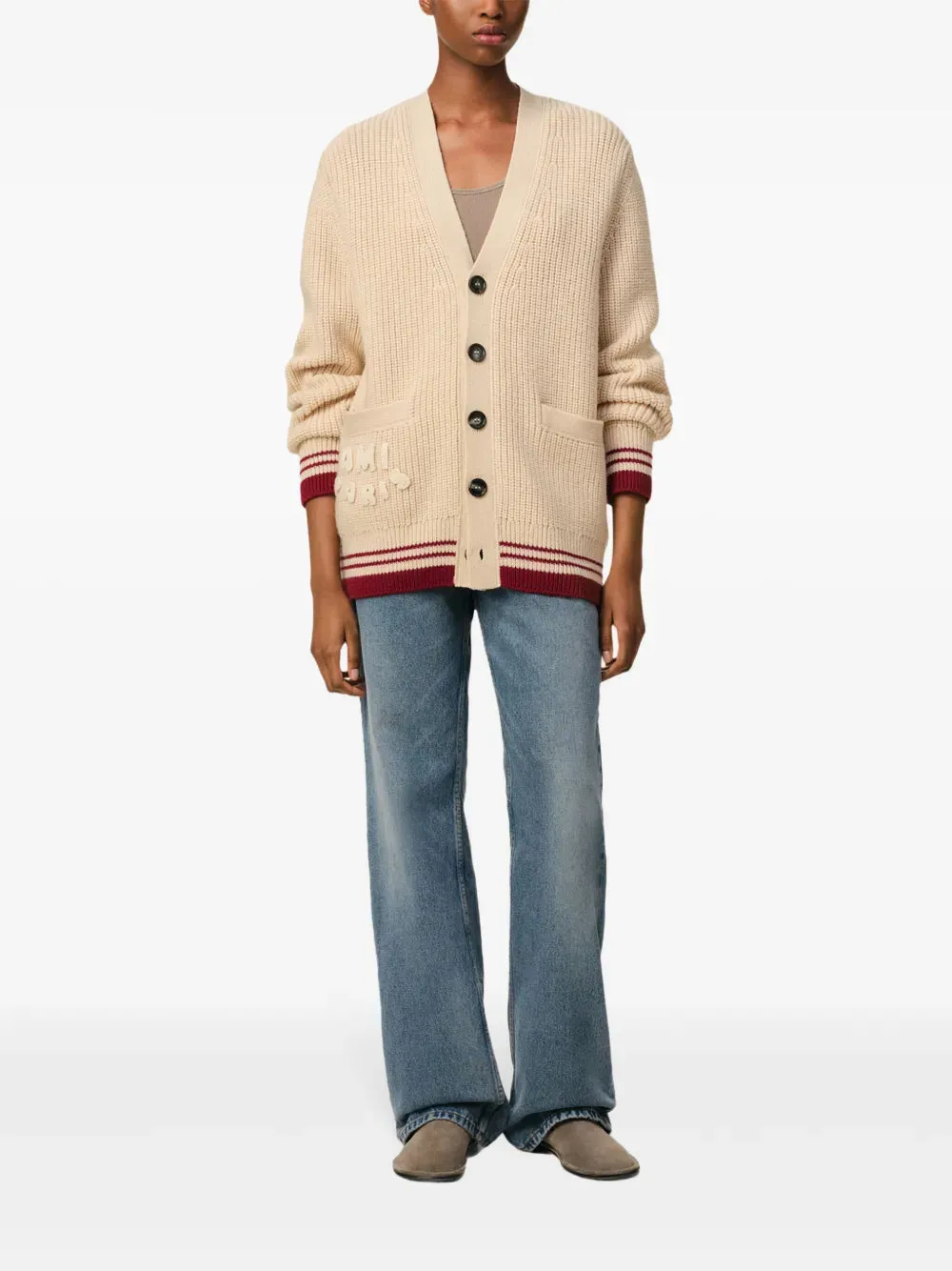 Ribbed Cardigan