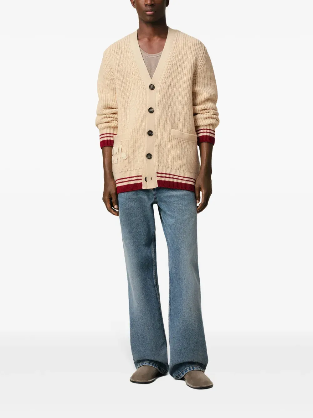 Ribbed Cardigan