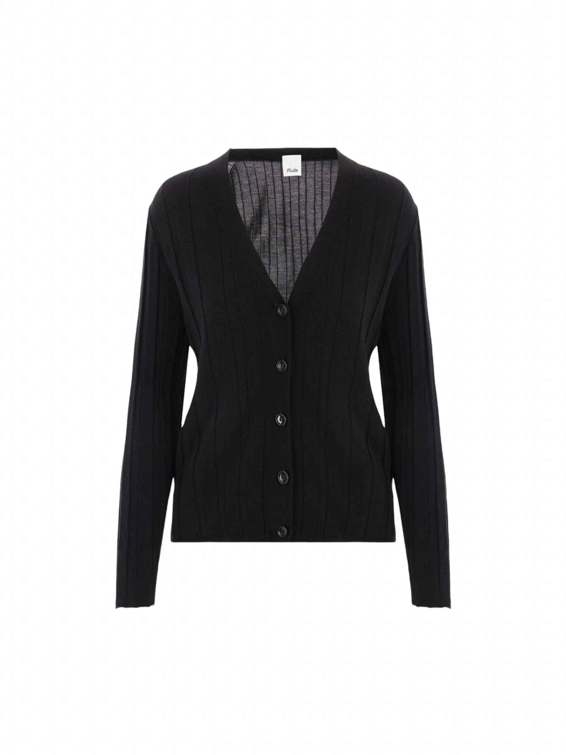 Ribbed Wool Cardigan