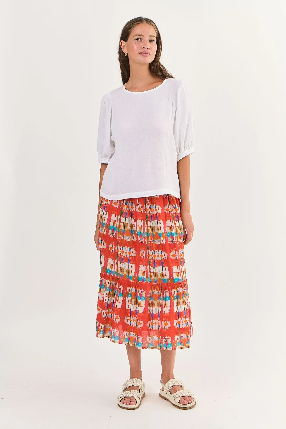 Round Neck Cotton Top