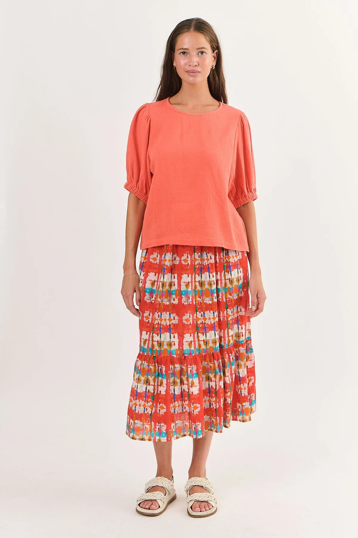 Round Neck Cotton Top
