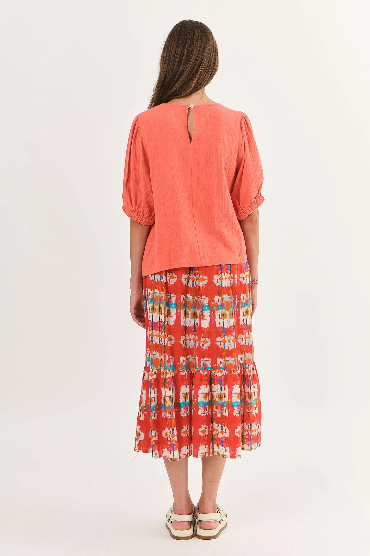 Round Neck Cotton Top