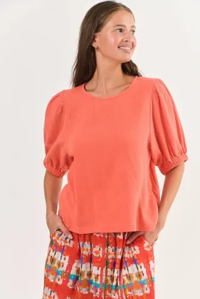 Round Neck Cotton Top