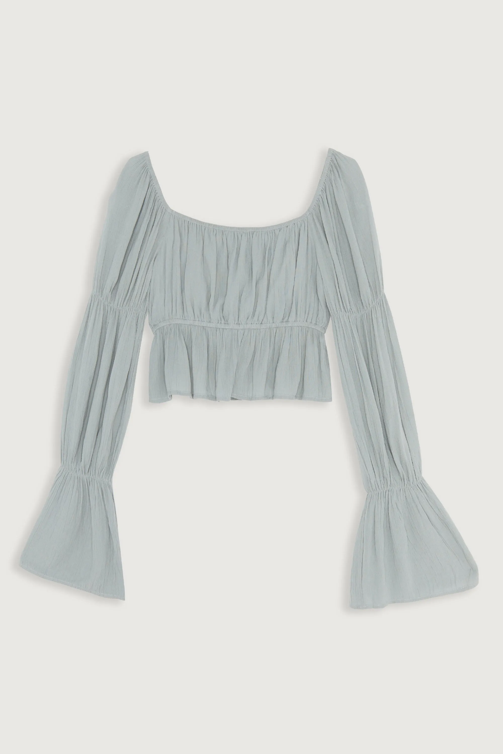 RUFFLE BLOUSE