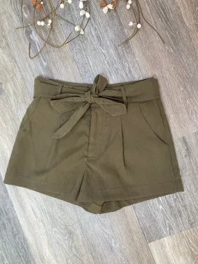 SAD TWEEN WILLOW BELTED SHORTS