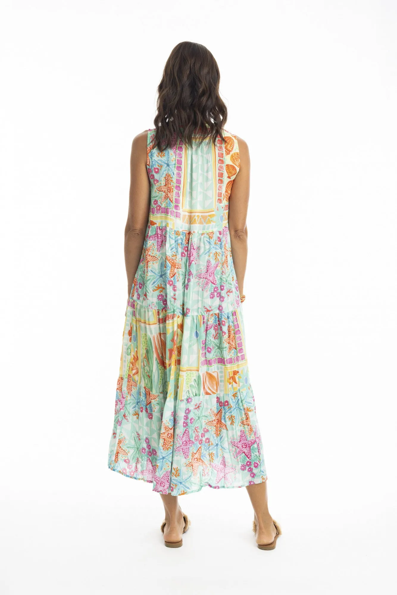 Sandy Dress Midi Sleeveless