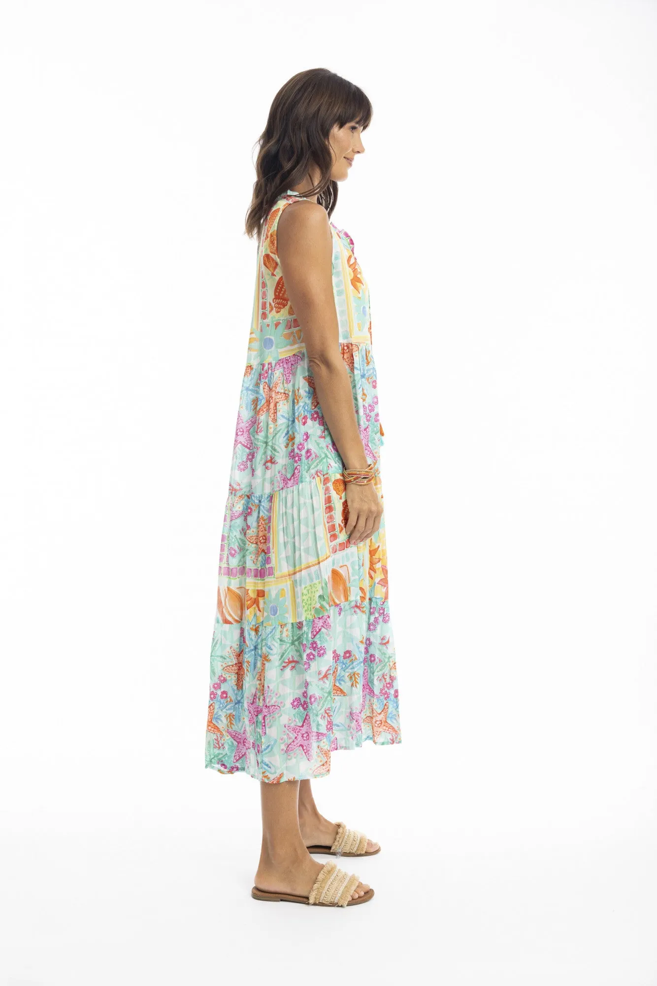 Sandy Dress Midi Sleeveless