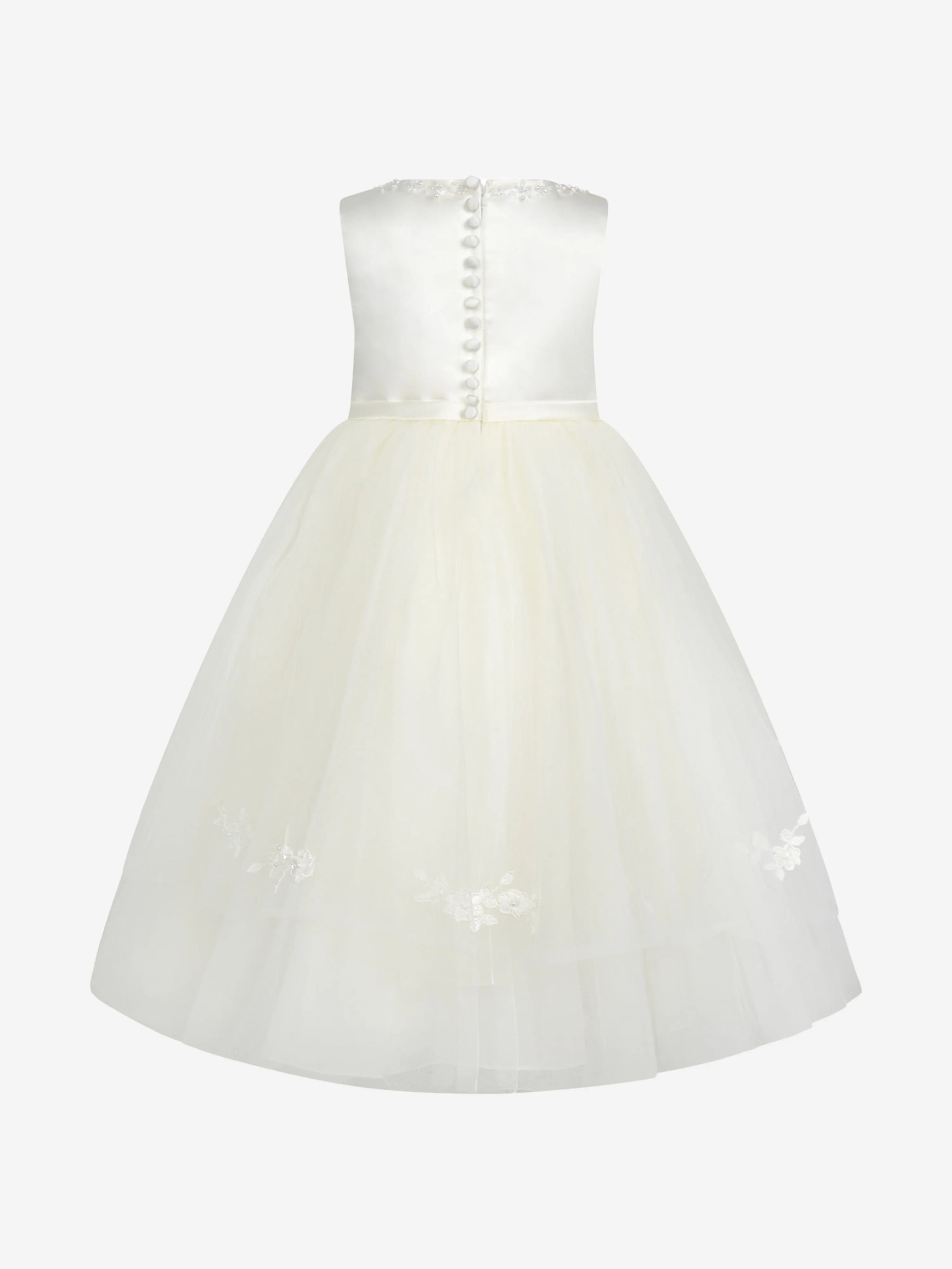 Sarah Louise Embroidered Flower Ceremonial Dress