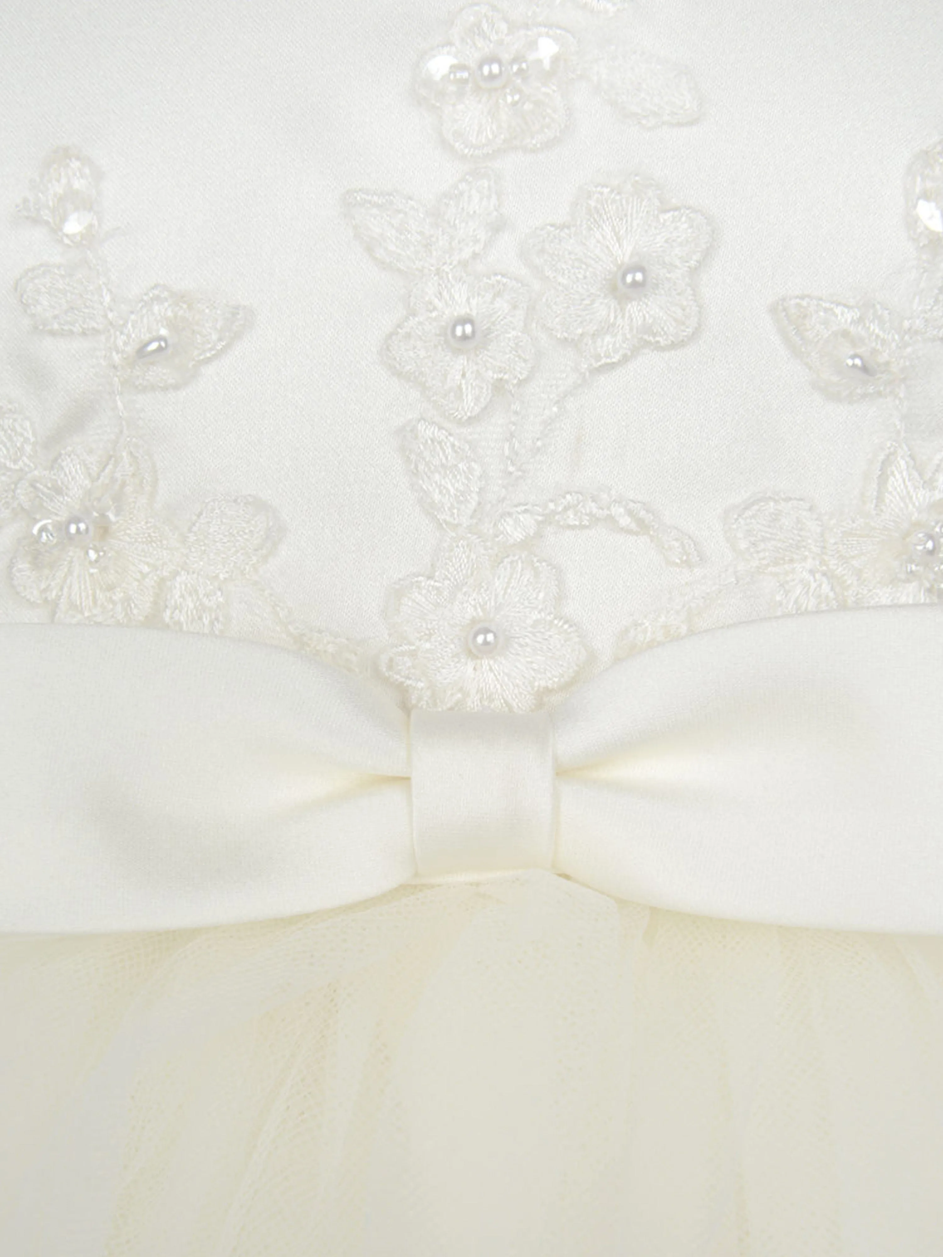 Sarah Louise Embroidered Flower Ceremonial Dress