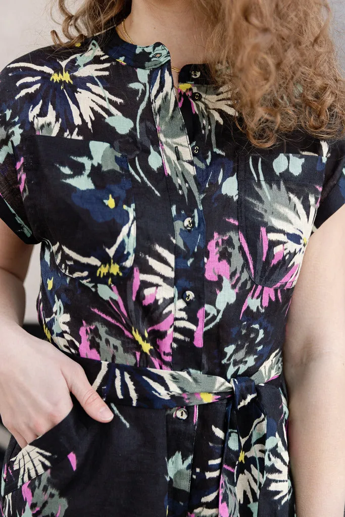 Scotch & Soda Printed Linen Romper