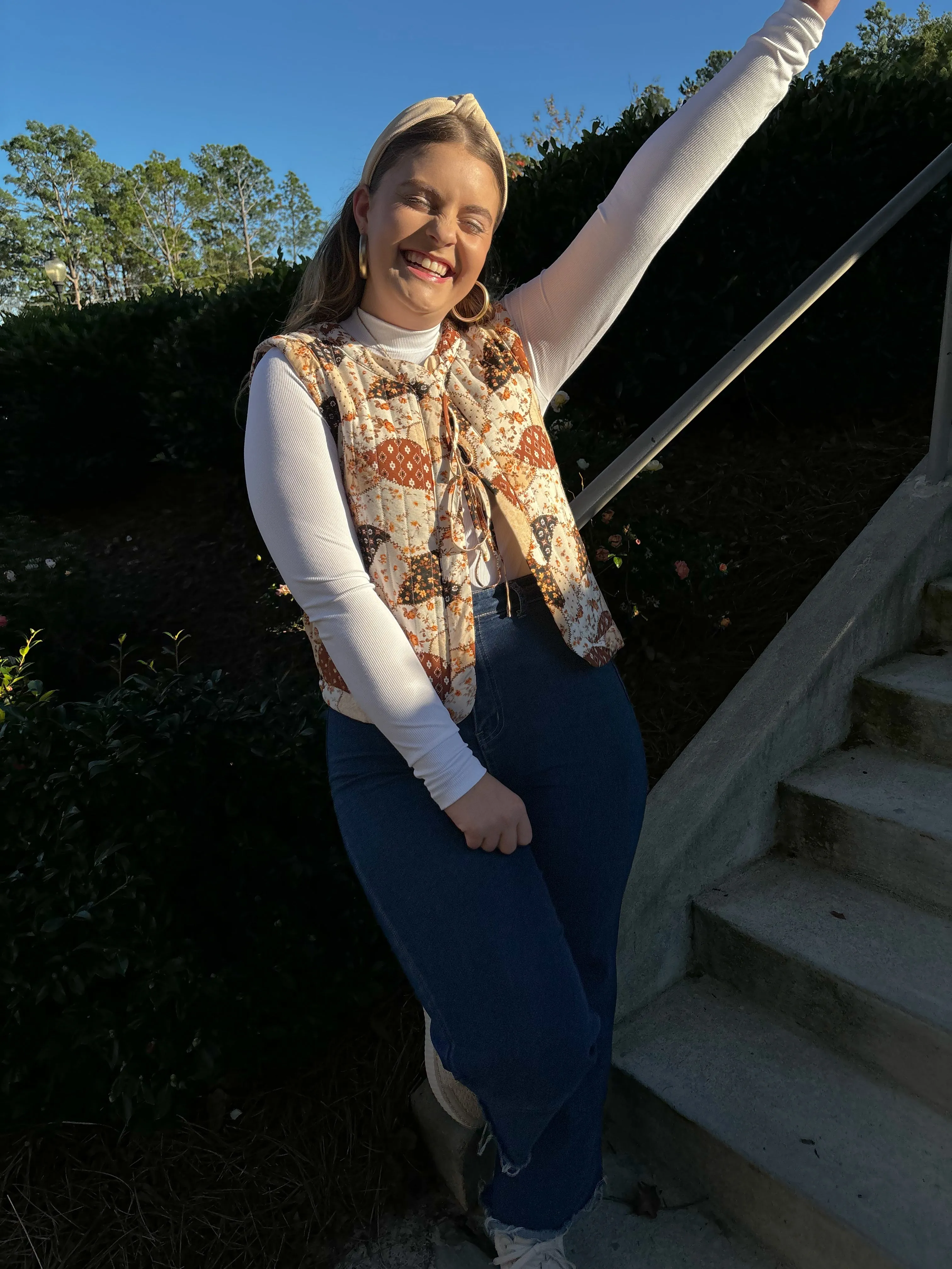 Stitched Up Quilted Vest