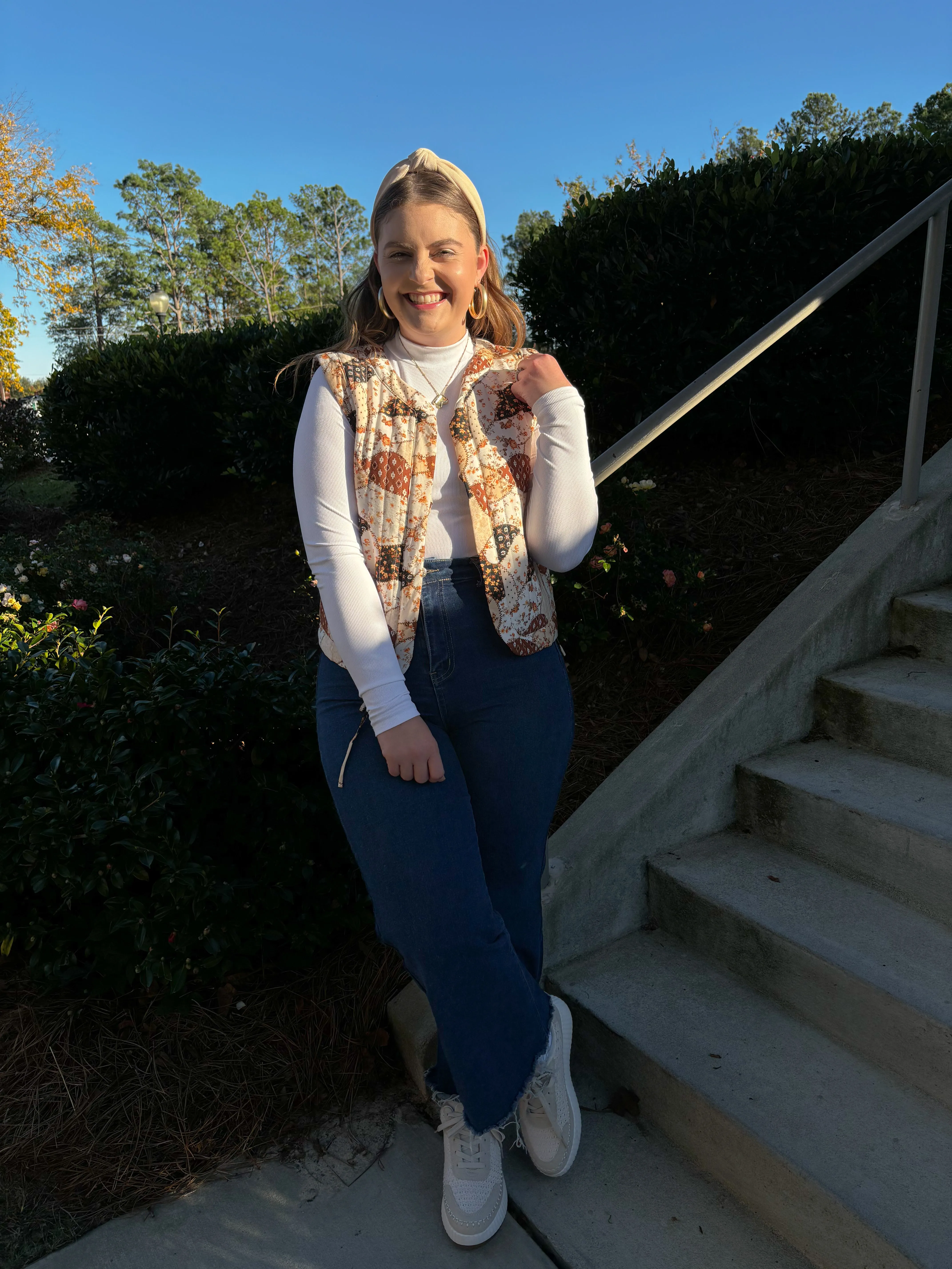 Stitched Up Quilted Vest