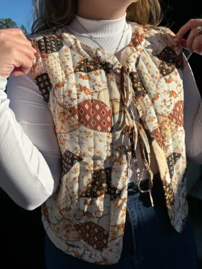 Stitched Up Quilted Vest