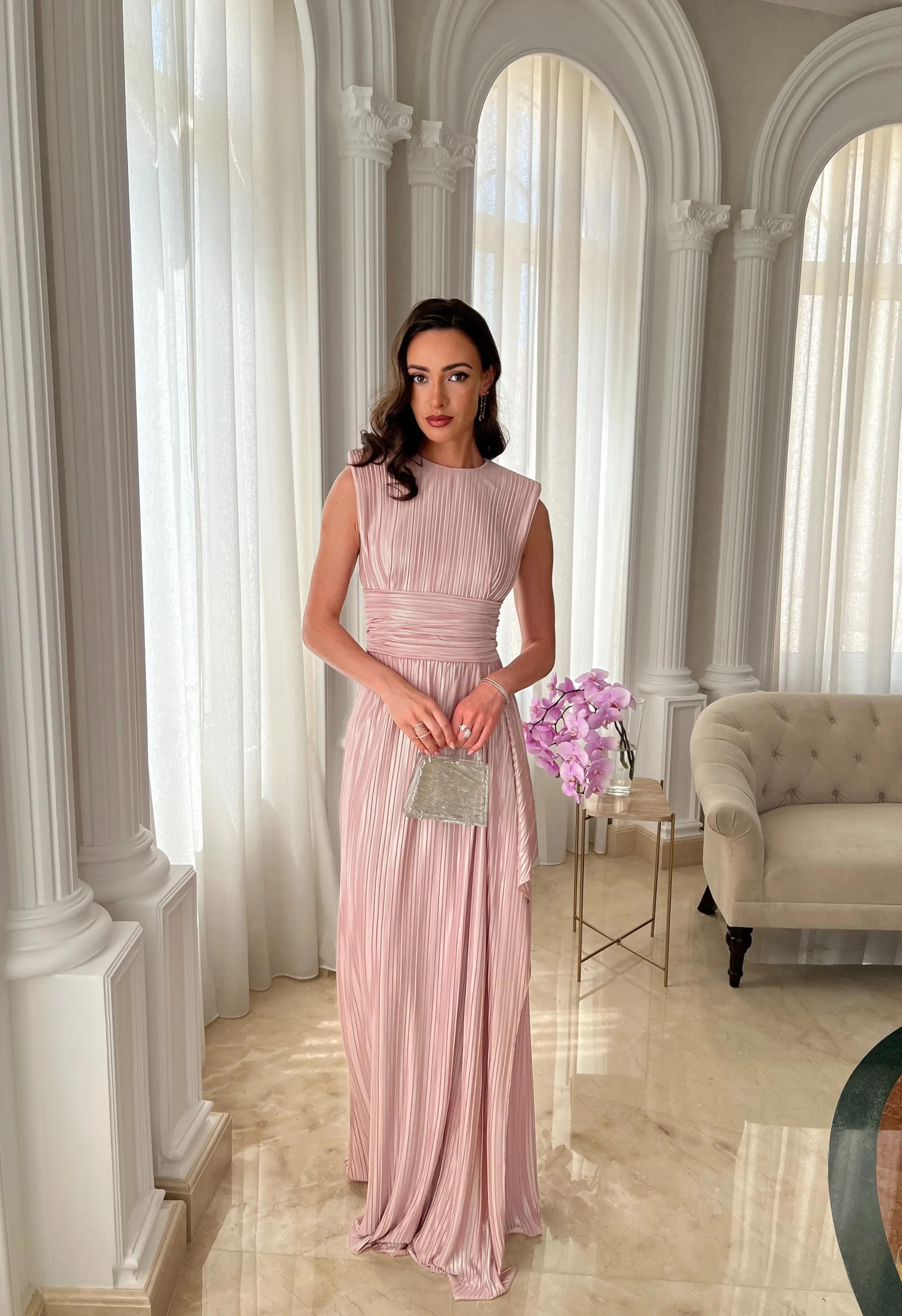 Straight Blush Dress