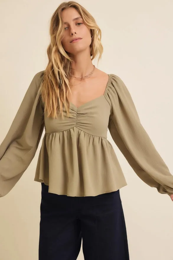 Taylor Babydoll Blouse