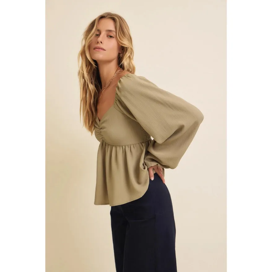 Taylor Babydoll Blouse