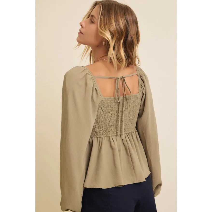 Taylor Babydoll Blouse