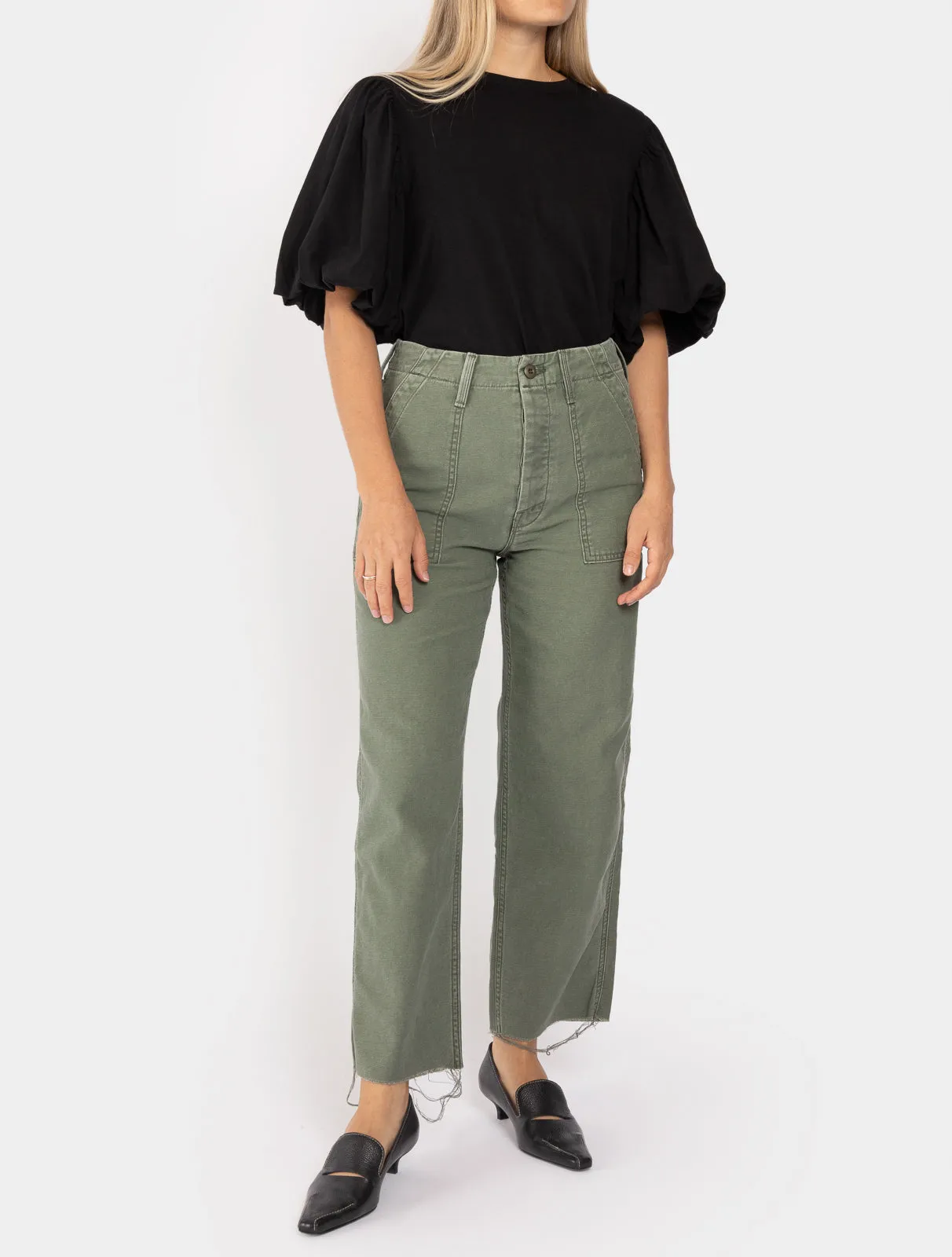 The Patch Pocket Private Ankle Jeans