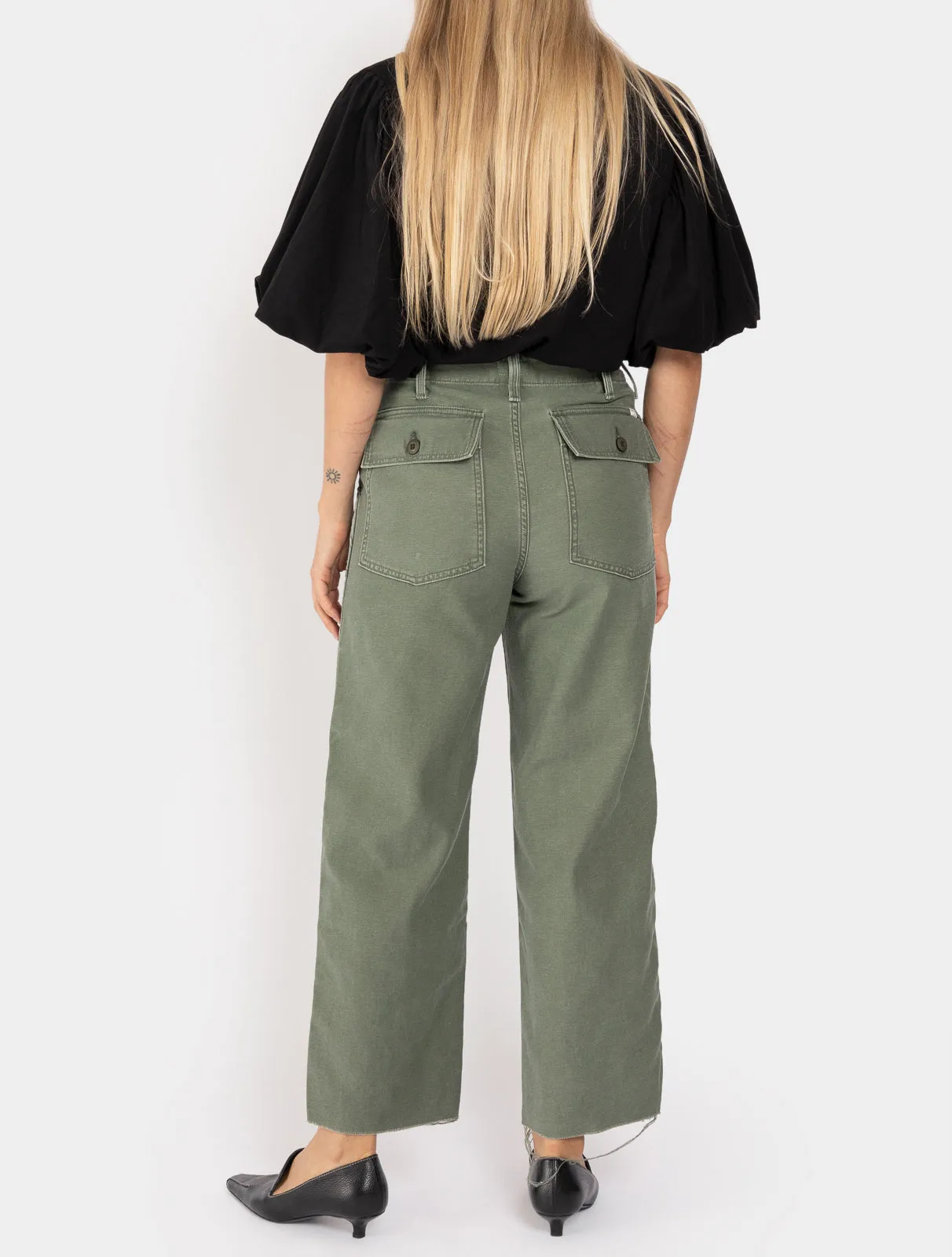 The Patch Pocket Private Ankle Jeans