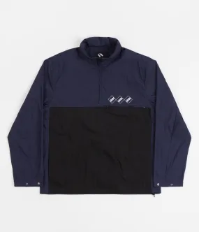 The Trilogy Tapes Packable Festival Jacket - Navy / Black