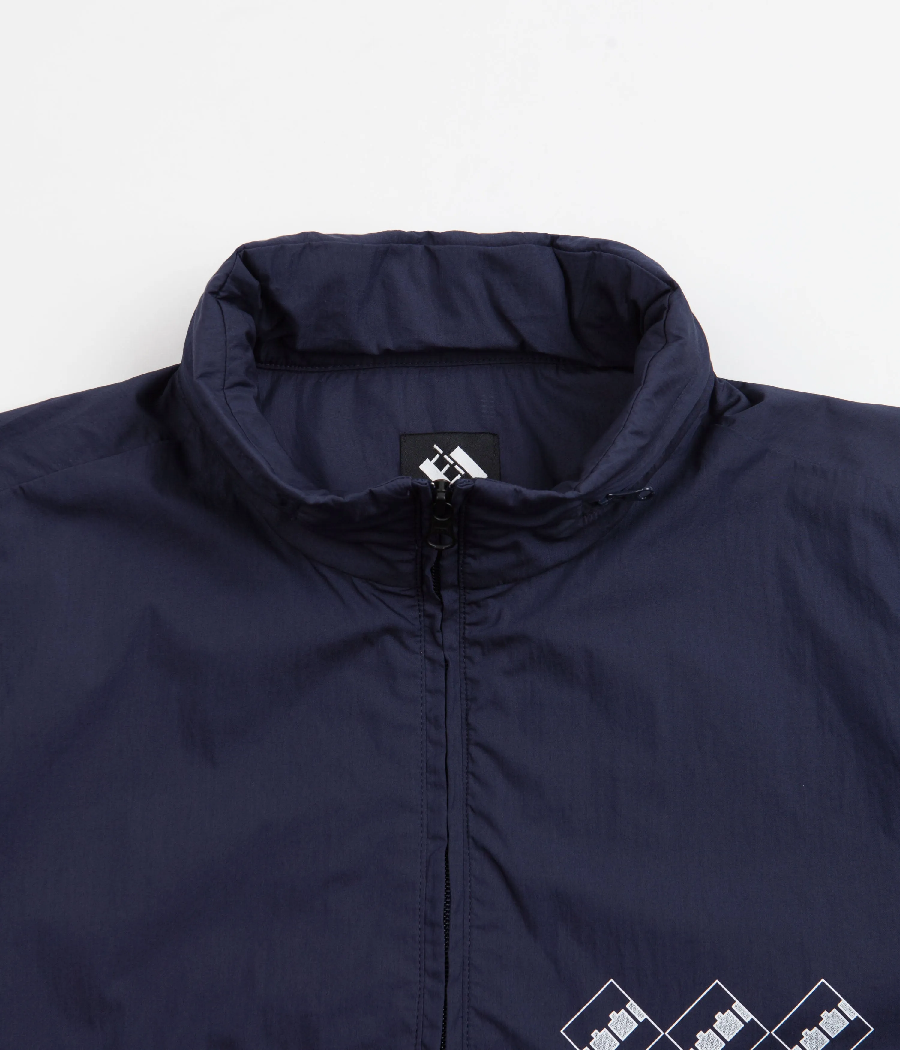 The Trilogy Tapes Packable Festival Jacket - Navy / Black