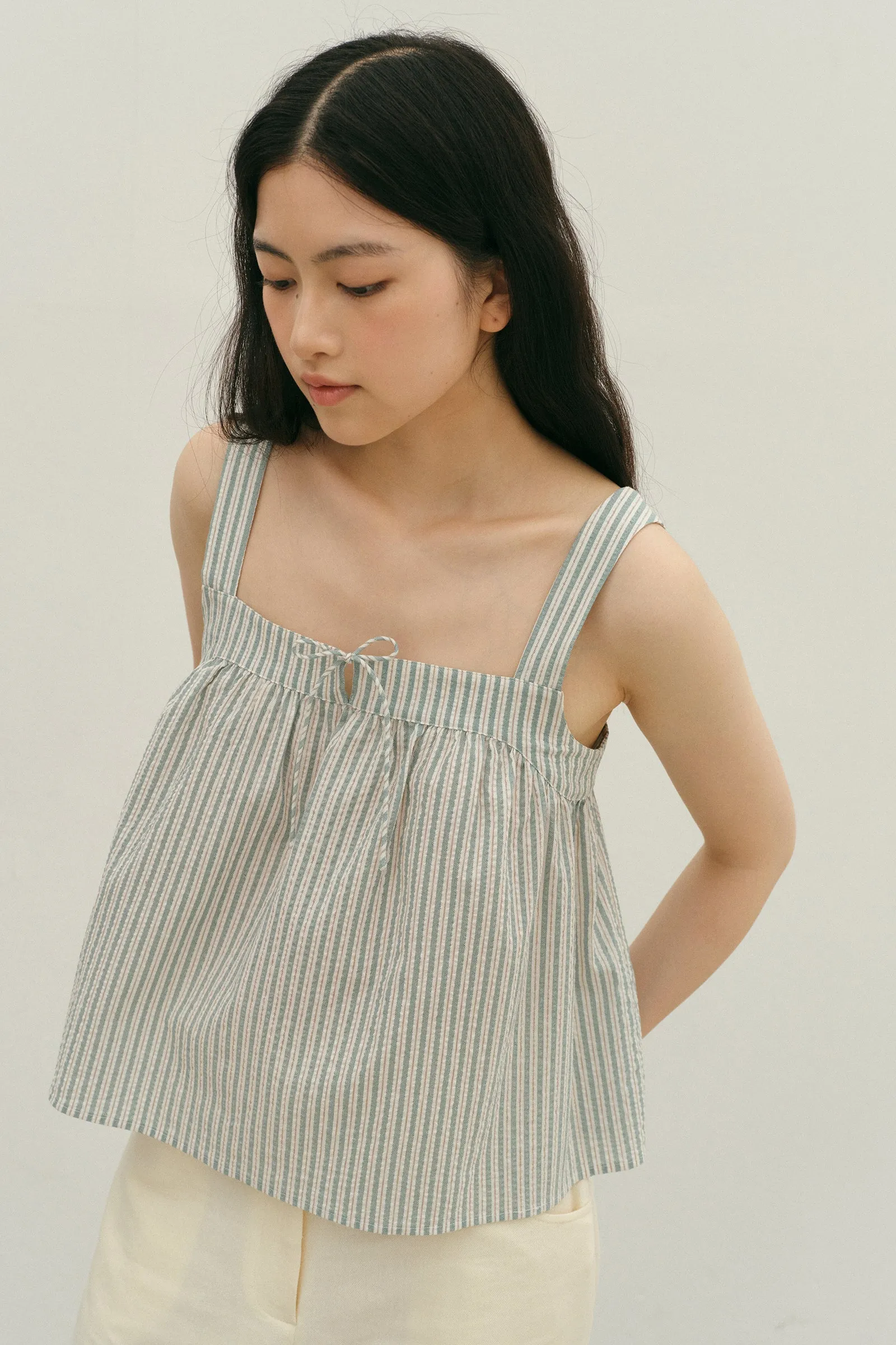 Wren Blouse -- Crinkled Cotton